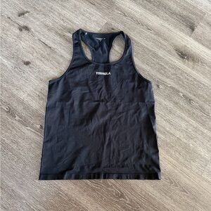 YoungLA Jet Black Racerback Tank